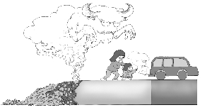  霧霾之下也要記得對(duì)吸煙說(shuō)“不”